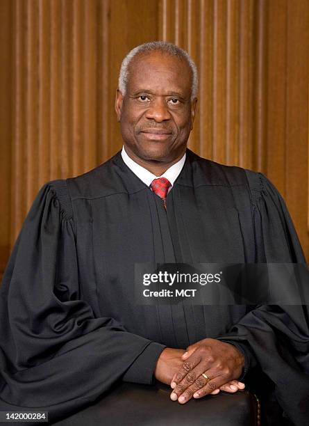 Supreme Court Justice Clarence Thomas.