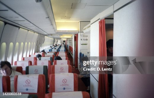Vintage China Airlines 747 Airplane Interior High Res Stock Photo vintage-china-airlines-747-airplane-interior-high-res-stock-photo