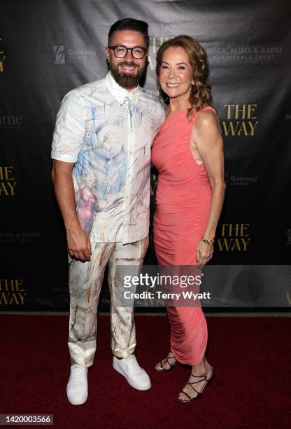 Danny Gokey and Kathie Lee Gifford attend "The Way" Nashville Premiere at Franklin Theatre on September 01, 2022 in Franklin City.