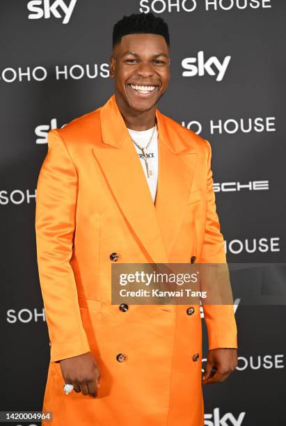 John Boyega attends the Soho House Awards at Soho House on September 01, 2022 in London, England.