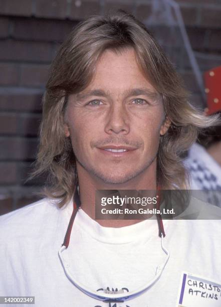 Actor Christopher Atkins attends the First Annual Camp Ronald McDonald for Good Times Family Halloween Carnival on October 31, 1993 at the Walt...