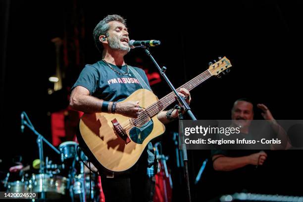 Daniele Silvestri performs for Bandabardò at Carroponte on September 01, 2022 in Milan, Italy.