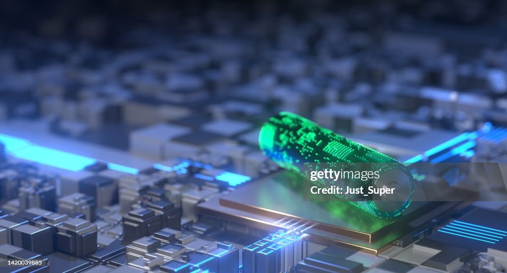 Solid State Battery for EV Electric Vehicle, new research and development batteries with solid electrolyte energy storage for automotive car industry