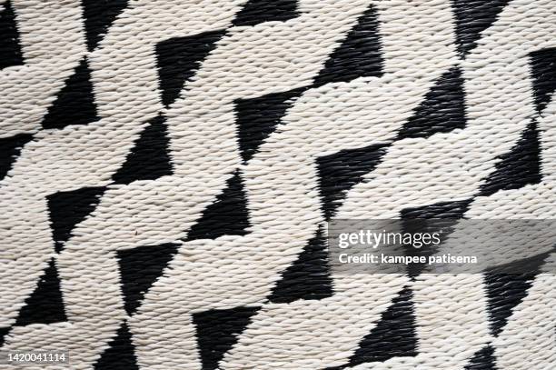 close up weaving material mat - wicker mat stock pictures, royalty-free photos & images