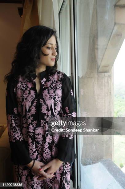 Pakistani author Fatima Bhutto in India after release of her book titled The Shadow of the Crescent Moon set in the Pakistan’s tribal areas bordering...