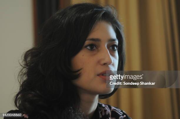 Pakistani author Fatima Bhutto in India after release of her book titled The Shadow of the Crescent Moon set in the Pakistan’s tribal areas bordering...