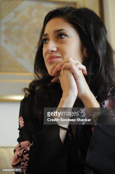 Pakistani author Fatima Bhutto in India after release of her book titled The Shadow of the Crescent Moon set in the Pakistan’s tribal areas bordering...