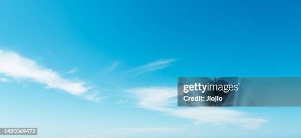 cloudy sky - blue cloud sky stock pictures, royalty-free photos & images