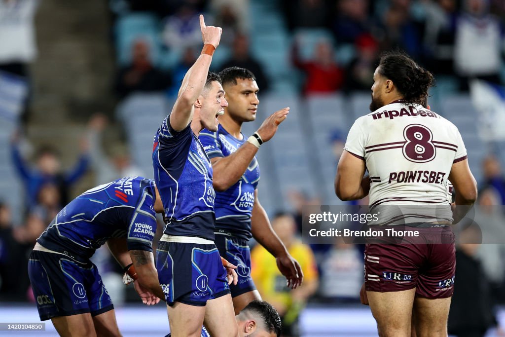 NRL Rd 25 - Bulldogs v Sea Eagles