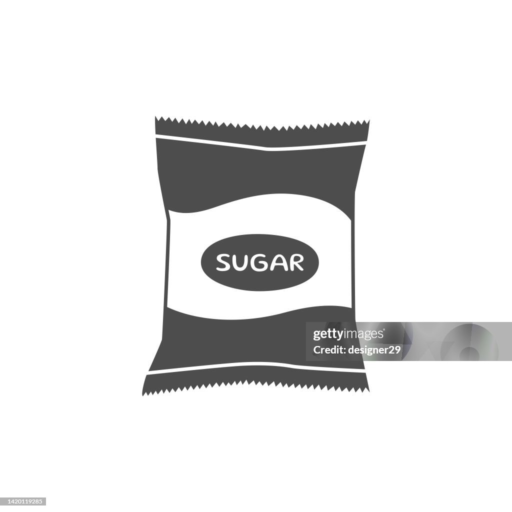 Sugar Packet Icon.