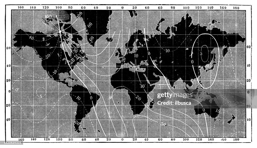 Declinatin Map Magnetic Declination World Map at Thomas Castro blog