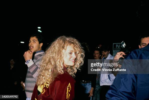 Dyan Cannon attends the party for 'United Negro College Fund' Telethon at the L'Ertimage Restaurant in Beverly Hills, California, United States, 15th...