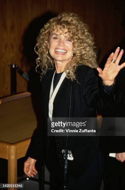 Dyan Cannon attends an event, Unites States, circa 1990s.