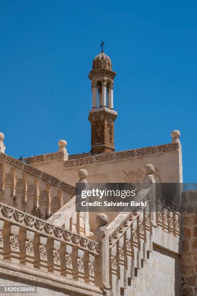 mor gabriel monastery in midyat, mardin - orthodox photos et images de collection