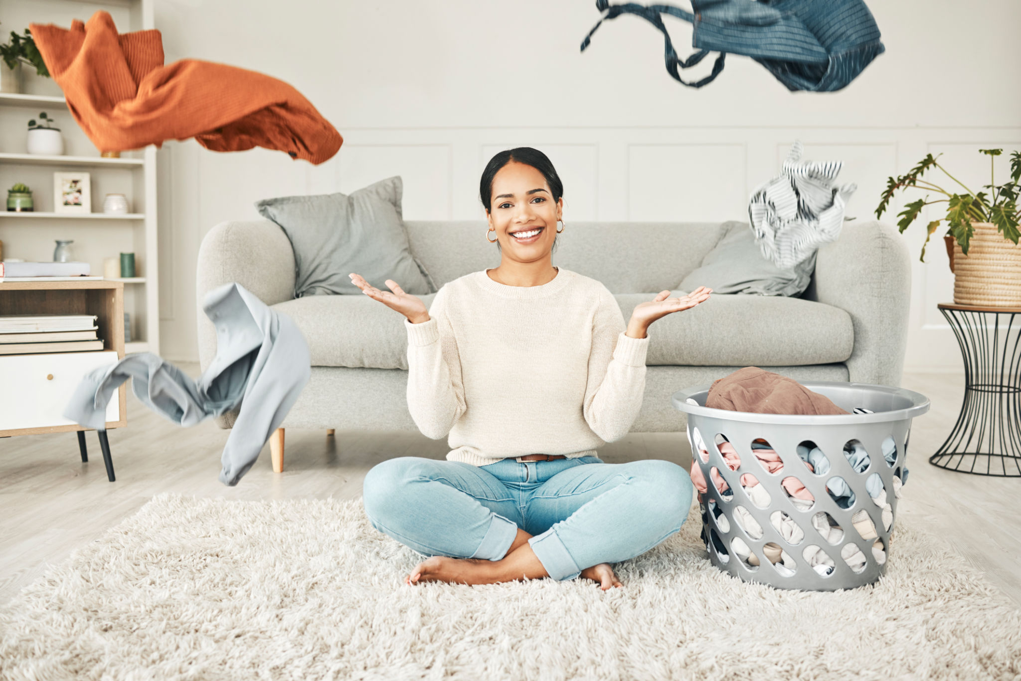 clutter free home