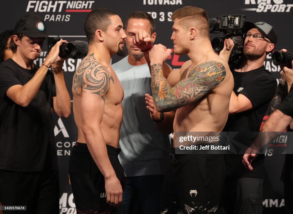 UFC Fight Night: Gane v Tuivasa Ceremonial Weigh-in