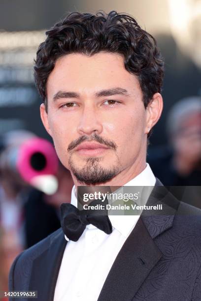 Gavin Leatherwood attends the "Bones And All" red carpet at the 79th Venice International Film Festival on September 02, 2022 in Venice, Italy.