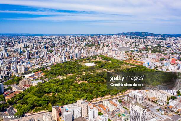 farroupilha (redemption) park, porto alegre, rio grande do sul, brazil - porto alegre stockfoto's en -beelden