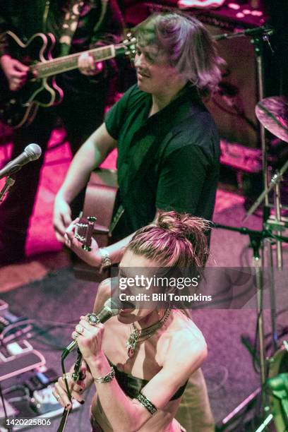 July 2003: Rock singer Beth Hart performing on July 2003 in New York City.