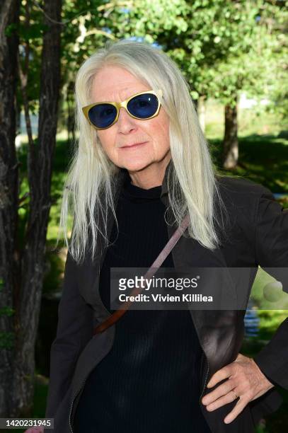 Sally Potter attends the Telluride Film Festival on September 02, 2022 in Telluride, Colorado.
