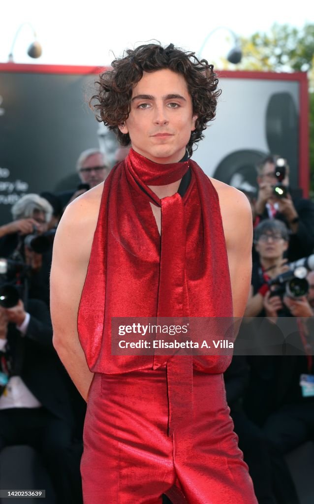 "Bones And All" Red Carpet - 79th Venice International Film Festival