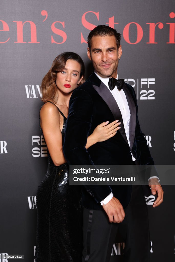 Maria Pedraza and Jon Kortajarena attend the Women's Stories gala
