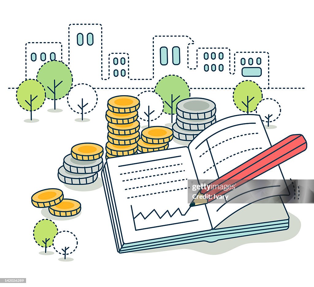 Illustration of financial growth