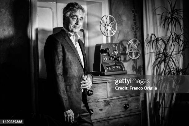 American film producer and director Steve James poses during the 79th Venice International Film Festival on September 02, 2022 in Venice, Italy.