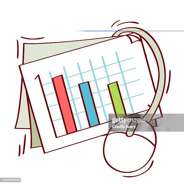 Computer Mouse Graph Computer Mouse With Graph High-Res Vector Graphic - Getty Images
