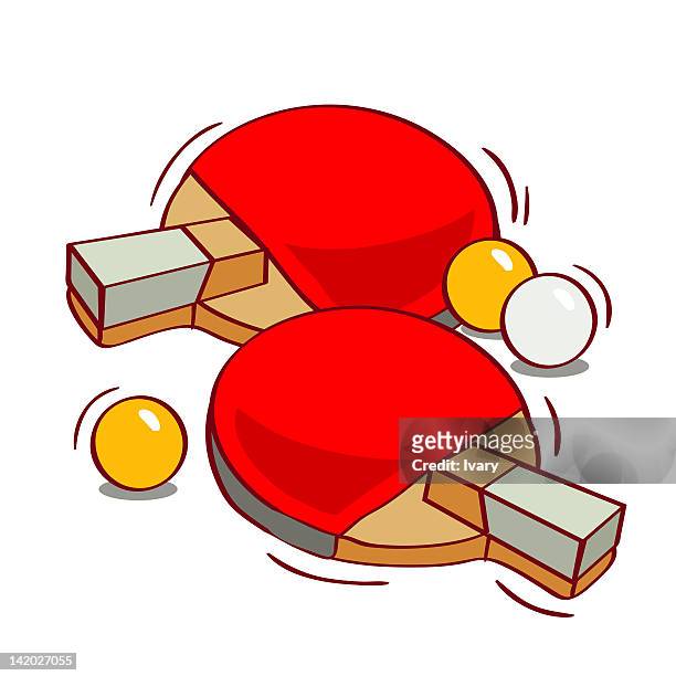 116 Table Tennis Ball High Res Illustrations - Getty Images