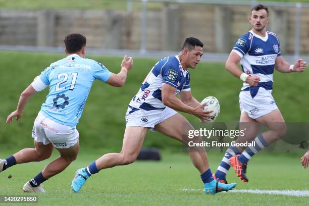 Roger Tuivasa Sheck of Auckland in action during the round five Bunnings NPC match between Northland and Auckland at Semenoff Stadium, on September...