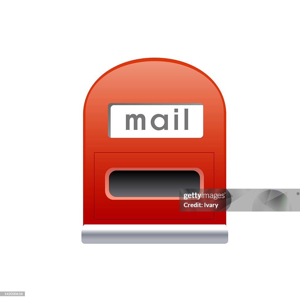 Illustration of mail box