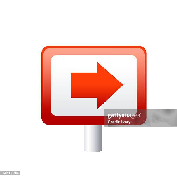 Illustration Of Arrow Sign High-Res Vector Graphic - Getty Images