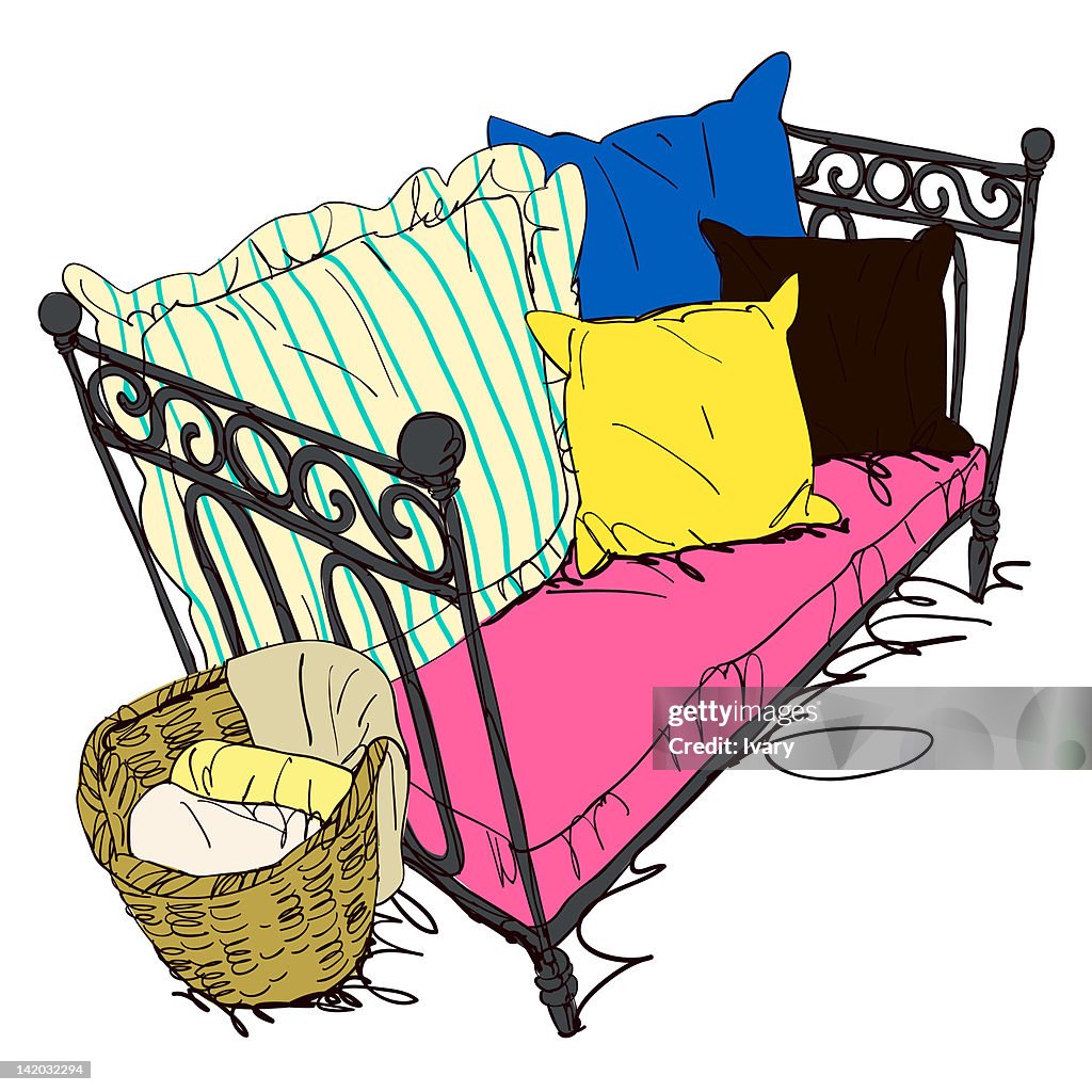 Couch With Cushion