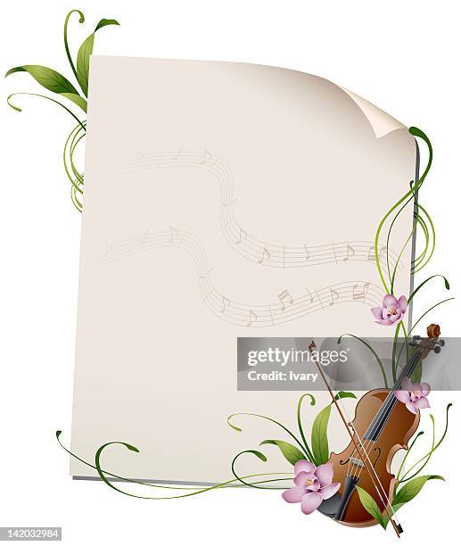 Music Note Spring Frame 63 Music Note Picture Frame Stock Photos, High-Res Pictures, and Images ...