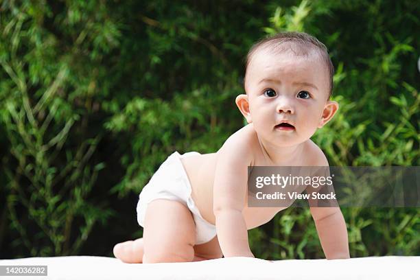 little baby girl - china east asia foto e immagini stock