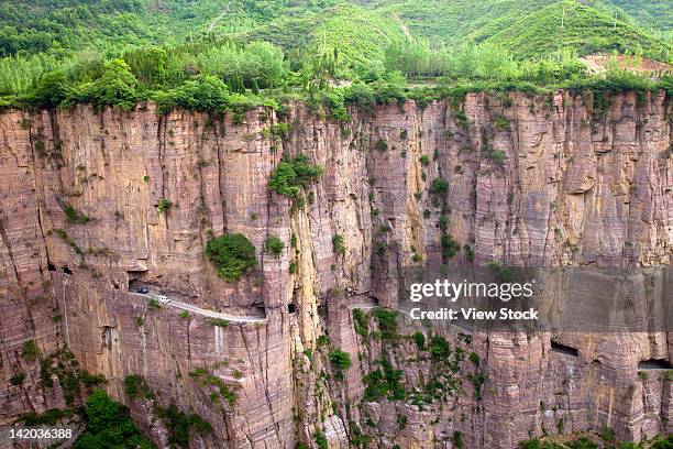 shanxi,china - cliff side stock pictures, royalty-free photos & images