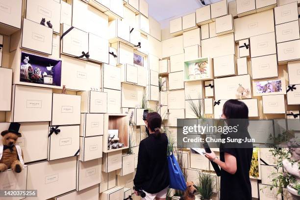 General view of the Jo Malone London lounge during Frieze Seoul 2022 at COEX on September 02, 2022 in Seoul, South Korea. Frieze Seoul will offer...