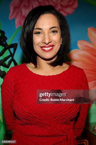 News Correspondent Michelle Miller attends the Winning Play$ Financial Literacy Program special panel discussion and fundraiser at a Private...