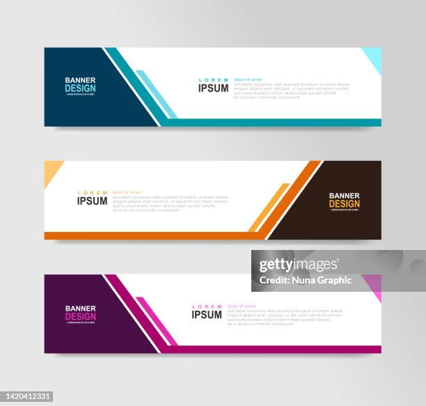 Vector Abstract Banner High-Res Vector Graphic - Getty Images