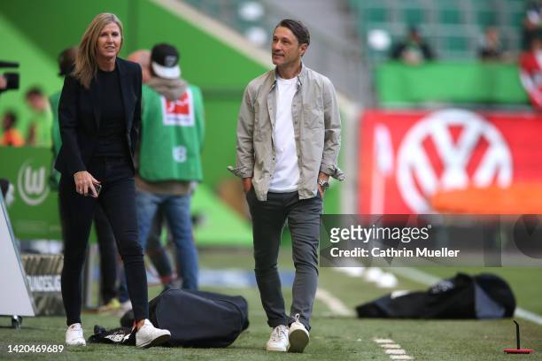 Niko Kovac, Head Coach of VfL Wolfsburg, looks on prior to kick off of the Bundesliga match between VfL Wolfsburg and 1. FC Köln at Volkswagen Arena...