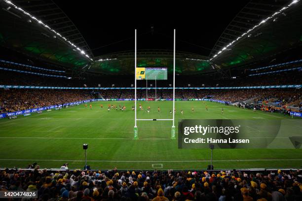 General view during The Rugby Championship match between the Australia Wallabies and South Africa Springboks at Allianz Stadium on September 03, 2022...