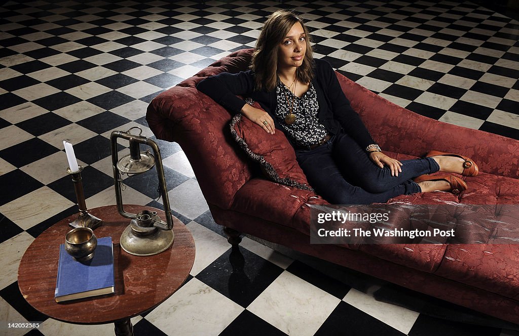 Y Samina Samina Vieth poses for a portrait at the Washington, DC Jewish... News ...