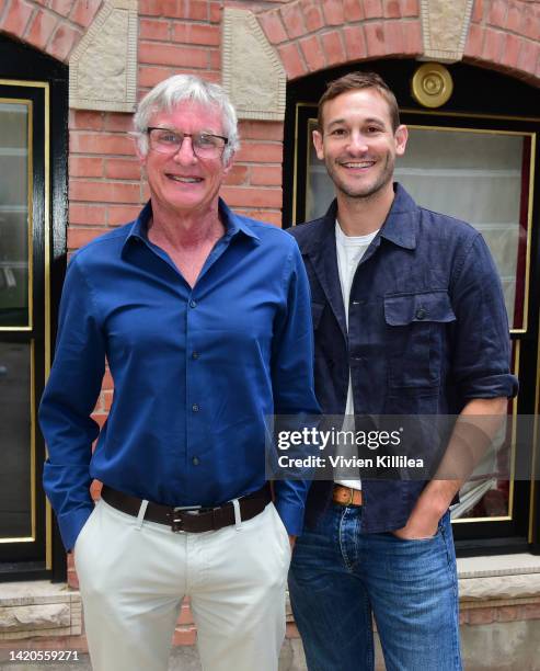 Dr Steve Squyres and Ryan White attend the Telluride Film Festival on September 03, 2022 in Telluride, Colorado.