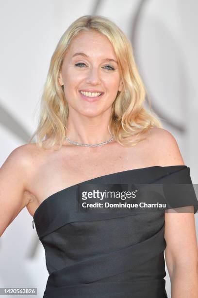 Ludivine Sagnier attends the "Argentina, 1985" red carpet at the 79th Venice International Film Festival on September 03, 2022 in Venice, Italy.