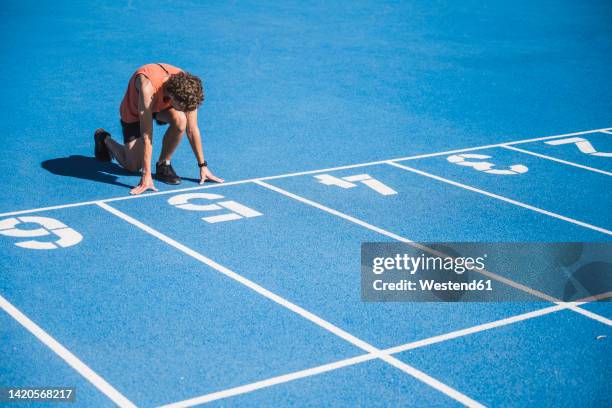 Startingline Inpresentation 1,480 Starting Line Blue Stock Photos, High-Res Pictures, and Images ...