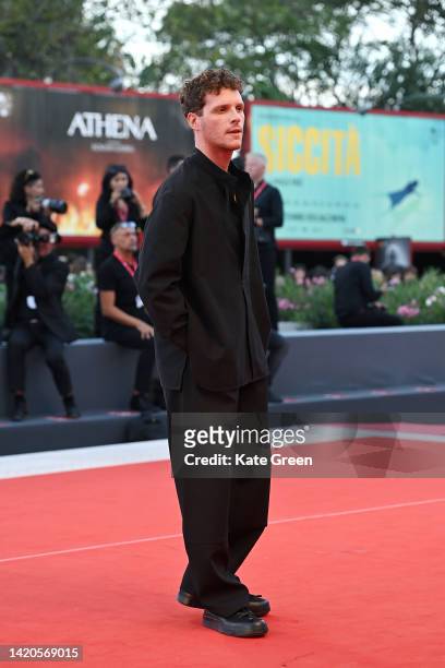 Alessandro Piavani attends the "Argentina, 1985" red carpet at the 79th Venice International Film Festival on September 03, 2022 in Venice, Italy.
