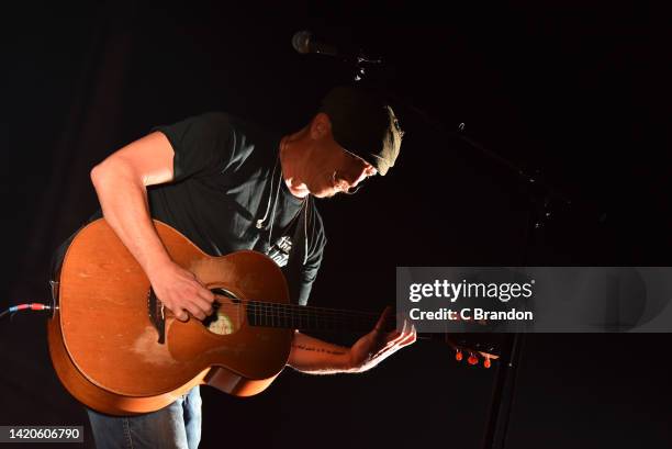 Foy Vance performs on stage at the Eventim Apollo on September 03, 2022 in London, England.