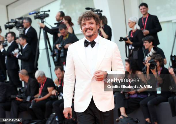 Pedro Pascal attends the "Argentina, 1985" red carpet at the 79th Venice International Film Festival on September 03, 2022 in Venice, Italy.