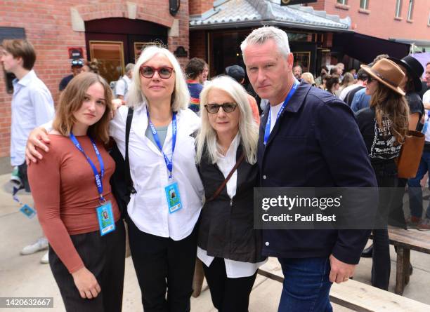 Molly Lawlor, Christine Molloy, Sally Potter, and Joseph Lawlor attend the Telluride Film Festival on September 03, 2022 in Telluride, Colorado.